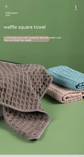 Title 1, Toalha Waffle de Microfibra Hipoalergênica e Se...