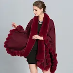 Winter Thick Shawl Imitation Fox Fur Long Collar Provides Warmth and Style Perfect for Cold Weather and Adds Elegance to — photo 3