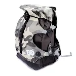Middle bag camouflage gray