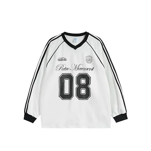 Title 3, Mens Long Sleeve T-shirt Street American Jerse...