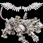 Modelo de Montagem de Lâmpada Garra de Dragão Tigre Mecânico 3D em Aço Inoxidável. Uma luminária escultural e um desafio de construção. — foto 14