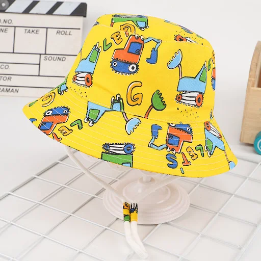 Title 16, Sunshade Sun Cute Boy And Girl Pot Hat