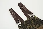 American Vintage Leopard Print Denim Brace Overalls for Men and Women, Comfortable and Stylish, Perfect Jeans Overalls f — photo 3