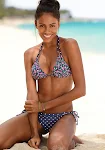 Dames bikini met bandjes voor een perfecte pasvorm. Ideaal om te zwemmen en zonnen. Comfortabel en stijlvol voor een heerlijke zomer aan het strand. — foto 2