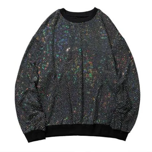 Title 7, Mens vintage sequined sweater