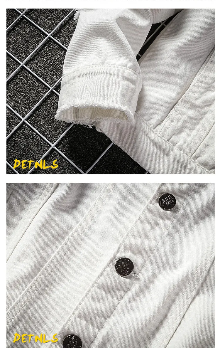 Title 8, Mens Plus Size Denim Jacket Denim Top Comforta...