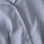 Camicia donna in chiffon a manica lunga, elegante e versatile. Perfetta per ogni occasione, leggera, comoda e dal look raffinato. — foto 9