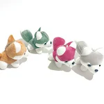 Pingente de Pelúcia Husky Fofo Tamanho Pequeno para Bolsa Celular Enfeite e Brinde Boneca de Garra Ideal para Decoração e Presentear — foto 4