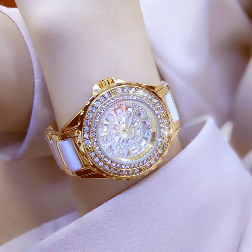 Title 3, Fashion Hot Sale Watch Pulsera llena de mujeres...