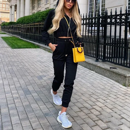 Title 3, Womens Fashion Long Sleeve Hooded Sports Suit ...