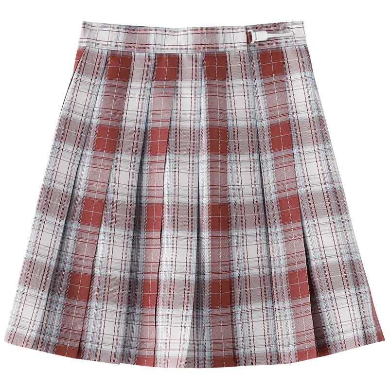 Title 7, Blue Fashion Personality A-line Pleated Skirt o...