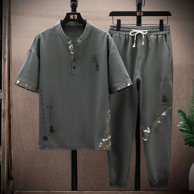 Men's Sports and Leisure Two-piece Suit. Experience comfort and style for all your activities. Perfect for sports, leisu — photo 1