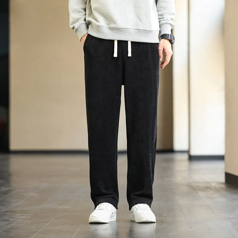 Title 4, Mens Fashion Casual Loose Straight Leg Trouser...