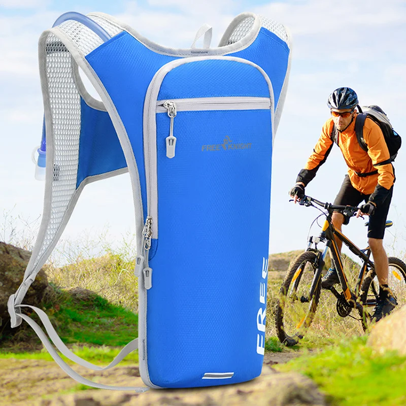 6L Mountain Cross Country waterzak fietsrugzak, ideaal voor lange fietstochten, hydrateert en is comfortabel. — foto 6