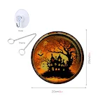 Decorações de Acrílico Penduradas de Halloween Abóbora Morcego Fantasma, Enfeites Festivos, Fáceis de Pendurar, Duráveis e Divertidas — foto 6