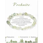 Bracelet élastique irrégulier en pierre brute bleu or naturel pour femmes, un bijou unique et tendance pour sublimer votre poignet. — photo 8