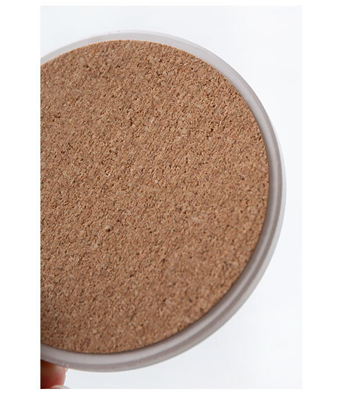 Mandala flower ceramic absorbent coaster protects surfaces from spills and condensation. Stylish design for hot or cold — photo 6