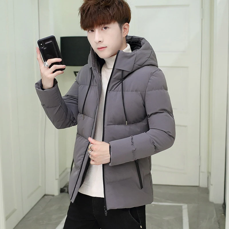 Title 3, Warm down padded jacket, slim fashion design fo...