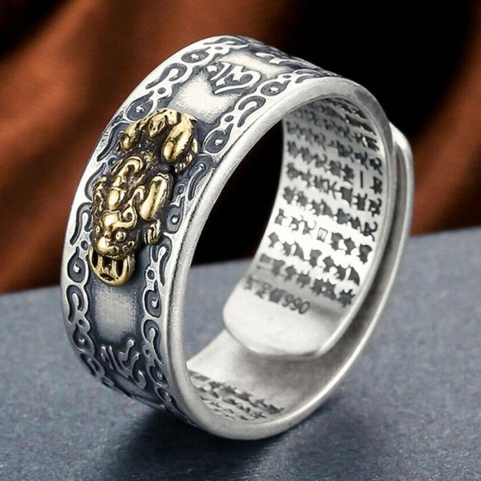 Title 6, Unisex chinesisches Feng Shui Pixiu Armbandring...