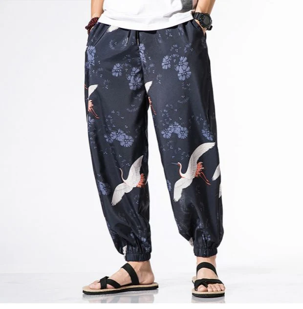 Heren Casual Broek Los Dun met Smalle Voetjes Zomerse Comfortabele Broek Ademend Lichtgewicht Casual Look voor Heren Modieus en Praktisch — foto 3
