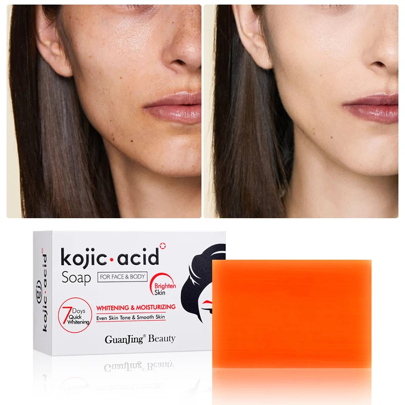 Sabonete artesanal de ácido kójico, hidratante e clareador facial. Hidrata e ilumina a pele, deixando-a radiante e com aspecto saudável. — foto 7