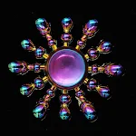 Zinc Alloy Electroplating Colorful Fingertip Top Brinquedo Giratório Colorido Alívio de Estresse Divertido Presente Crianças Adultos. — foto 52
