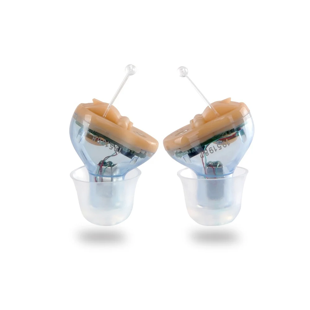Q10 Invisible Hearing Aid for Deafness and Elderly Adjustable Micro Wireless Mini Size Ear Sound Amplifier. Discreet hea — photo 4