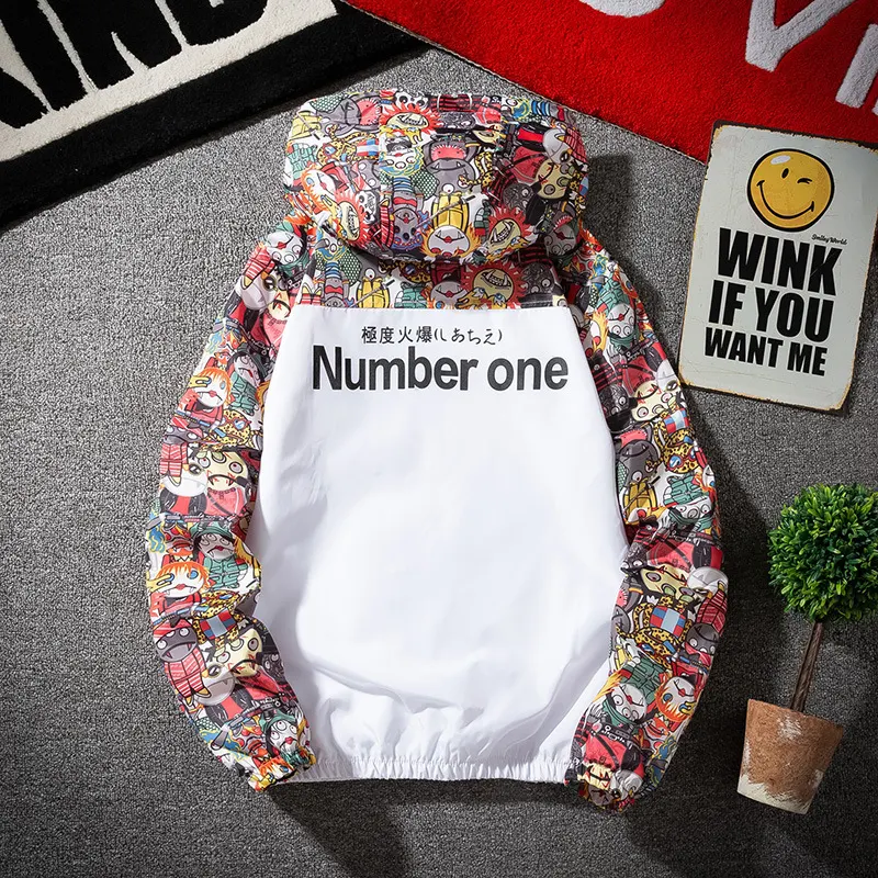 Title 6, Printed Devil Sports Windbreaker for active lif...