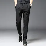 New Summer Thin Ice Silk Daddy Pants Men's Casual Pants offer lightweight comfort and breathability for hot weather. — photo 6