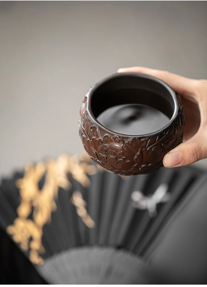 Title 4, Qingxi Purple Pottery Chinese Style Handmade Ce...
