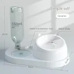 Large Size White Ceramic Bowl