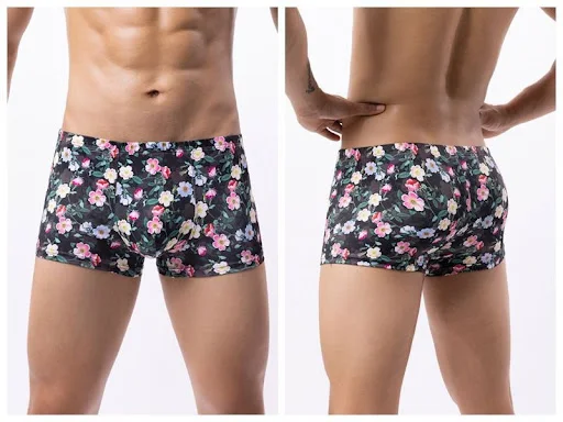 Title 4, Printed Milk Silk Comfortable Breathable Multi-...