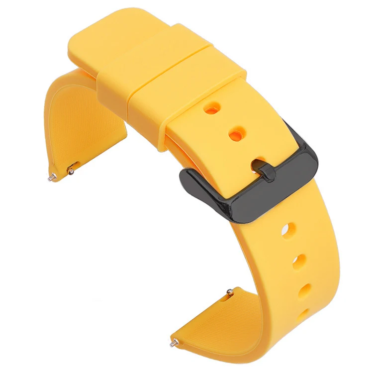 Title 10, Multicolor Silicone Waterproof Smart Watch Band...