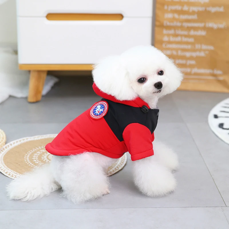 Title 5, Warm Cotton Dog Clothes for Autumn and Winter K...