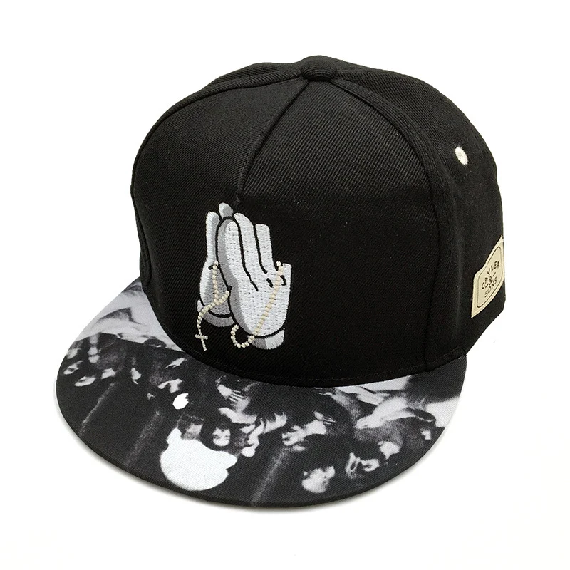 Title 1, New Baseball Cap for Couples, Spring Palm Embro...