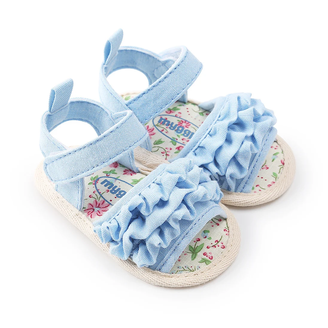 Weiche Babyschuhe für Mädchen, ideal für die ersten Schritte, super bequem und sanft zur empfindlichen Haut, perfekt! — foto 11