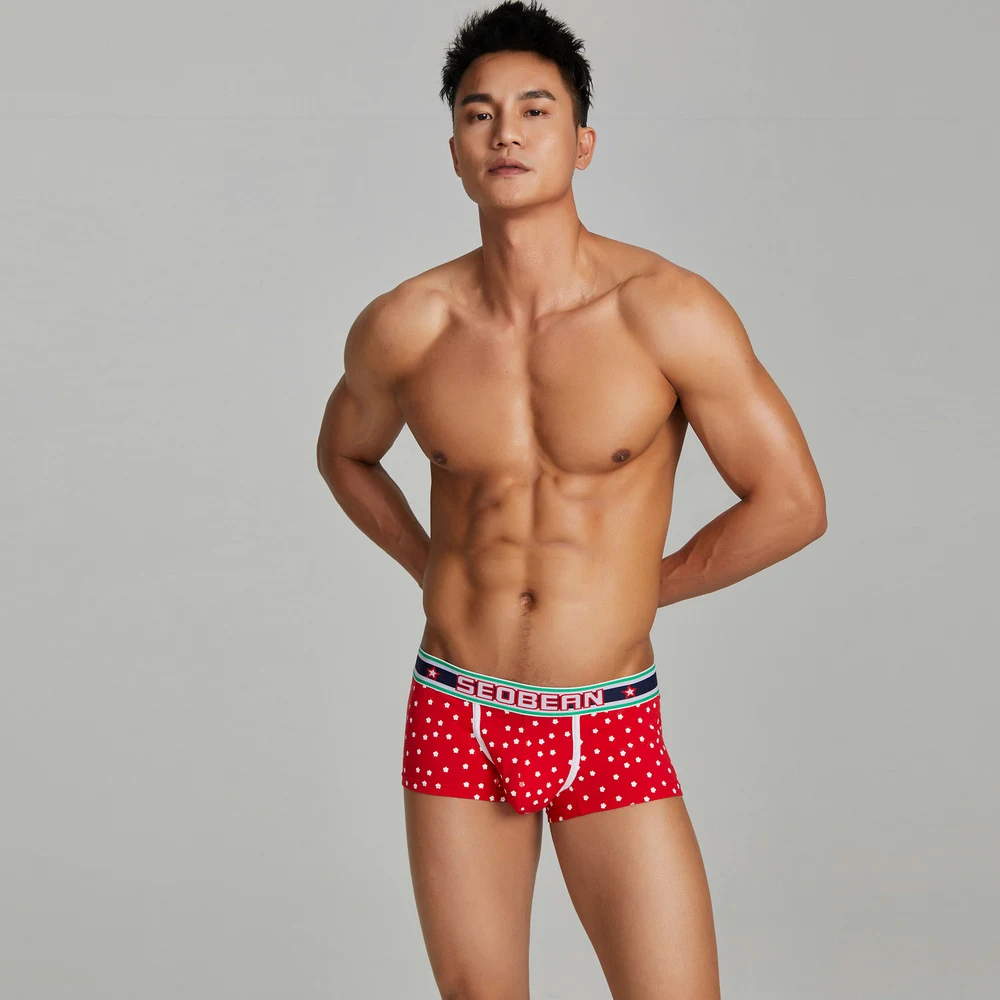 Cuecas de algodão masculinas confortáveis, respiráveis, perfeitas para o dia a dia, toque suave, liberdade de movimento. — foto 17