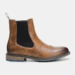 Men's Fashion Vintage Do-over Chelsea Boots Classic Design Superior Comfort Perfect for Modern Sophisticated Look Versat — photo 4