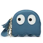 Echte leren portemonnee Mini Schattig Koeienhuid muntzakje Compact en schattig om munten en andere kleine items in te bewaren. — foto 18