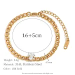 4.5NK Chain Round Zirconium