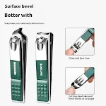 Portable Full Set Nail Clippers, cutting nails with good quality stainless steel. Get precise and easy nail care anytime — photo 3