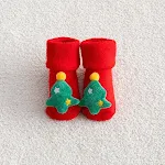 Kerst antislip gestippelde rubberen vloersokken — foto 17