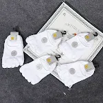 Mens Invisible White