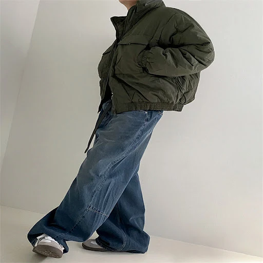 Title 5, Warm Coat Jacket Cotton-padded Jacket Ideal Win...