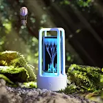 Creatieve 2-in-1 audio acryl kristallen lamp en Bluetooth speaker, Valentijnscadeau, aanraak nachtlamp. Sfeervol en romantisch. — foto 4