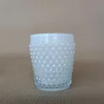 White Porcelain Polka Dot Cup