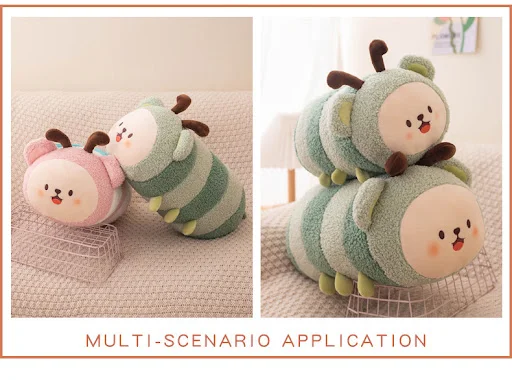 Title 10, Cute Bee Pillow, Lying Cartoon Animal Figurine ...
