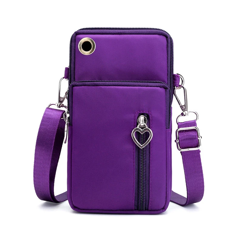 Bolsa Crossbody Feminina Casual de Cor Sólida, perfeita para o dia a dia. Leve seus pertences com estilo e praticidade, ideal para um look moderno e confortável — foto 1