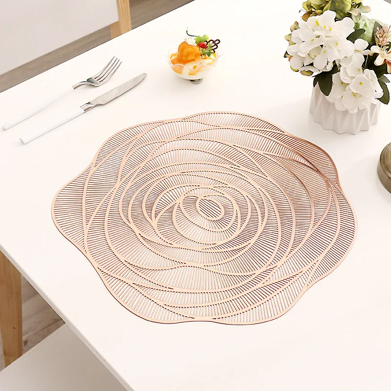 Luxury Light Gold Thermal Insulation Pad for Hot Cups Keeps drinks warm, protects surfaces from heat, and adds an elegan — photo 12