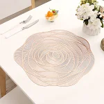 Luxury Light Gold Thermal Insulation Pad for Hot Cups Keeps drinks warm, protects surfaces from heat, and adds an elegan — photo 12